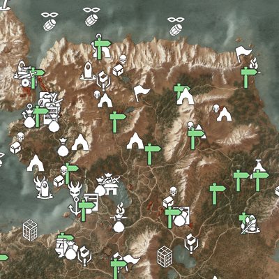 Skellige Isles Province Map