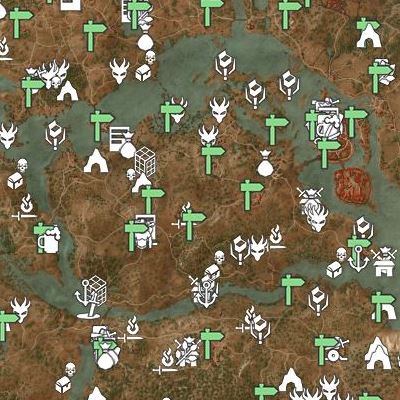 Velen & Novigrad Province Map